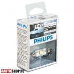  Philips Светодиодная автолампа C5W FESTOON 1 LED SMD5050 41мм (2шт.)